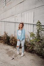 Load image into Gallery viewer, Kind Babes Club Crewneck // Blue