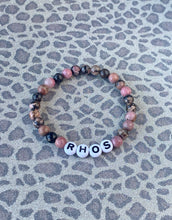 Load image into Gallery viewer, Do You // Black & Pink Rhodonite