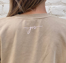 Load image into Gallery viewer, Kind Babes Club Crewneck // Sandstone