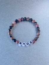 Load image into Gallery viewer, Do You // Black & Pink Rhodonite