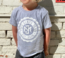 Load image into Gallery viewer, Kind Gents Club // Kids Tee // Grey
